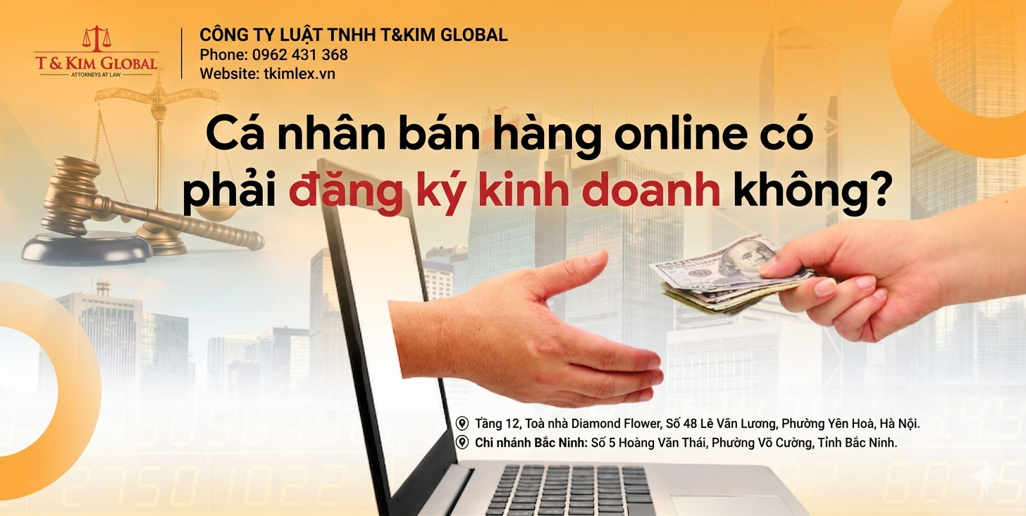 Cá nhân bán hàng online có cần đăng ký kinh doanh hay không?